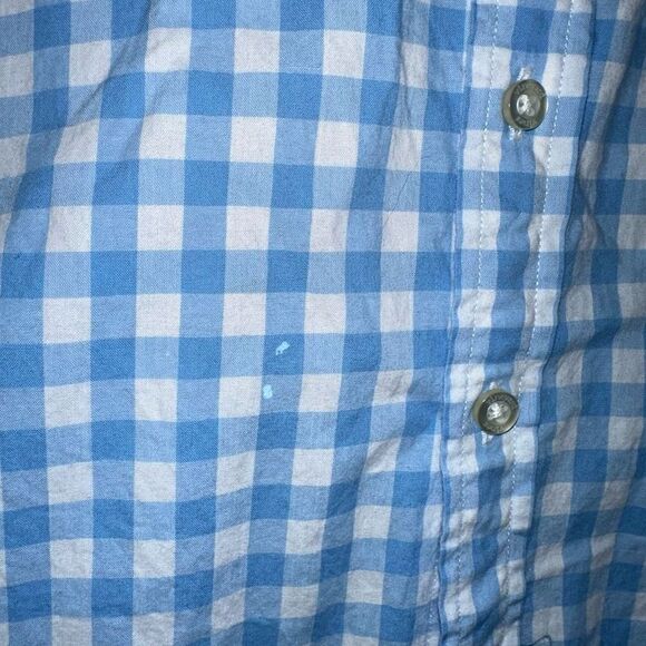 Vineyard Vines Blue White Check Button Down - Picture 6 of 6